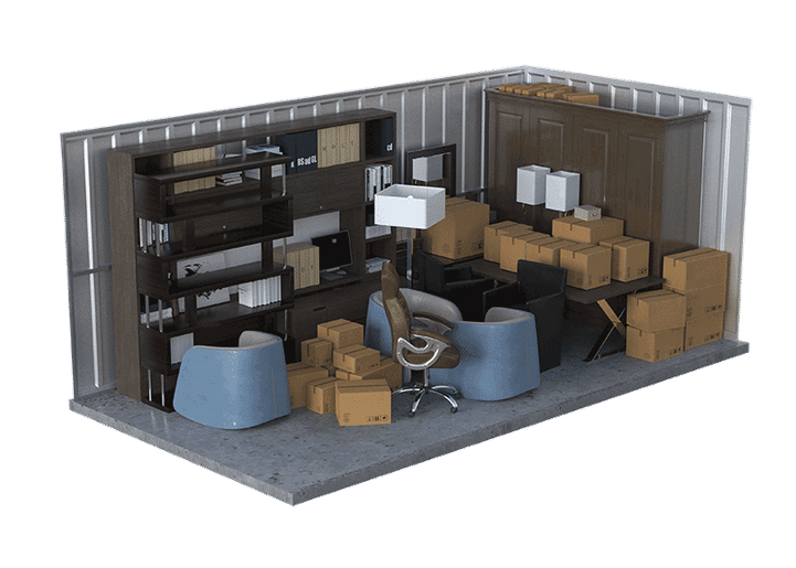 8ft x 20ft Drive Up storage unit