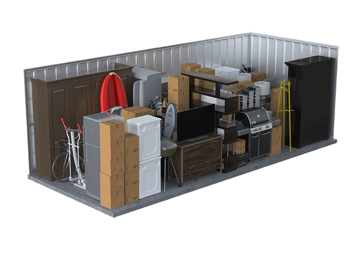 10ft x 23ft Drive Up storage unit
