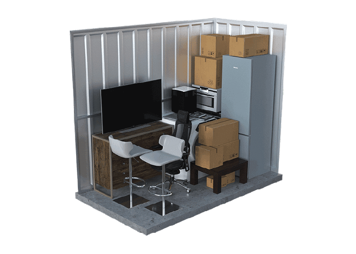 8ft x 10ft Royal Oak Drive Up storage unit