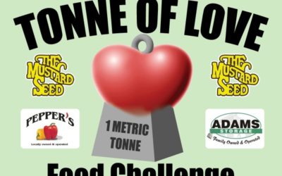 Adams Storage Helps Odd Fellows with Mustard Seed Food Bank Drive